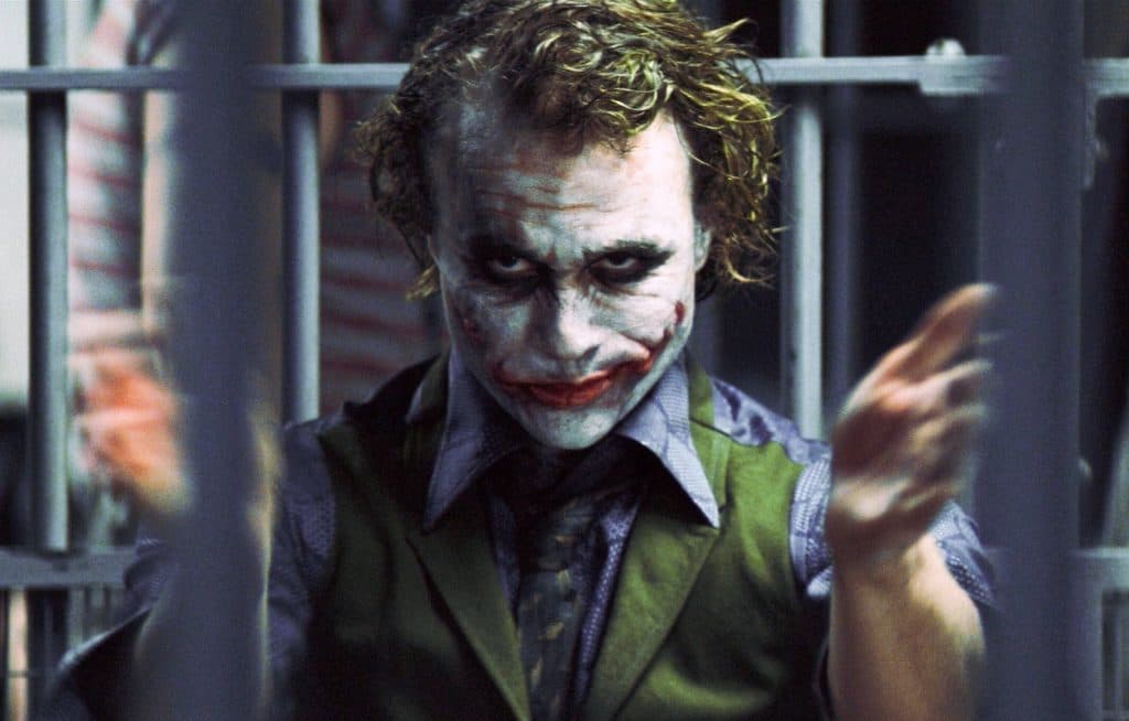 Heath Ledger in The Dark Knight