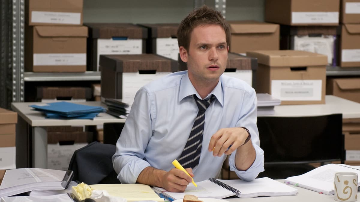 Patrick J. Adams in Suits series as Mike.