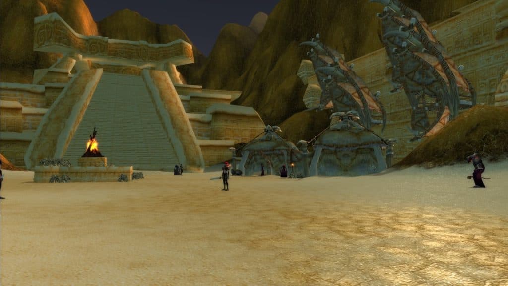 The open areas of Zul'Farrak for the best dungeons list.