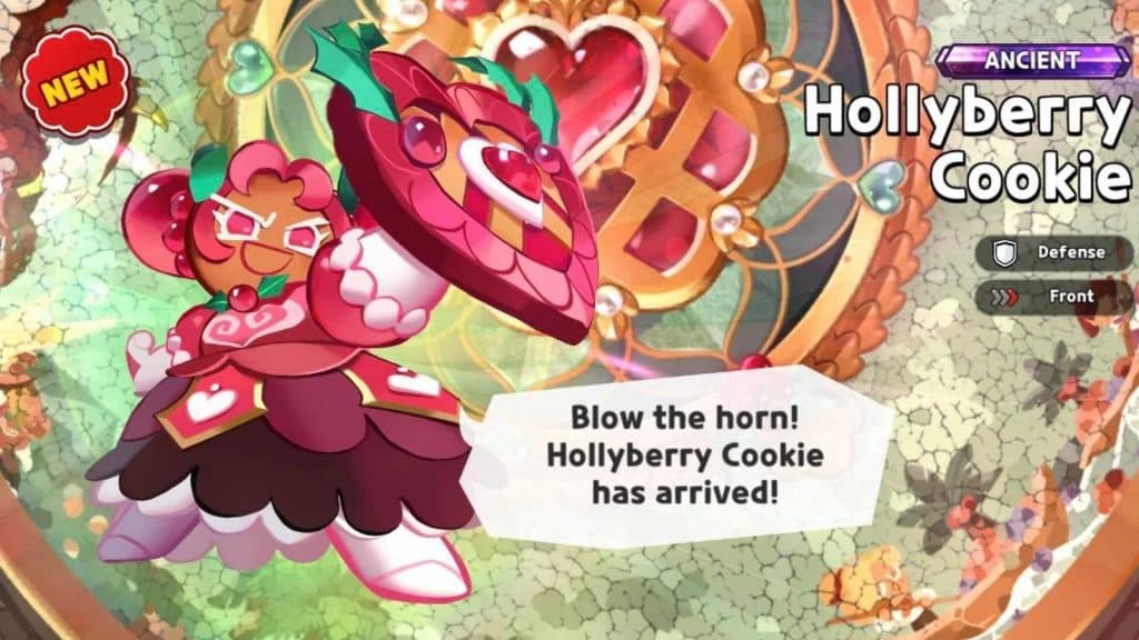 Cookie Run Kingdom Hollyberry Cookie