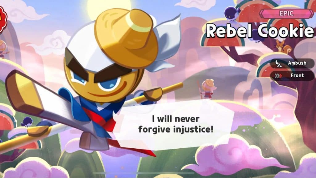 Cookie Run Kingdom Rebel Cookie