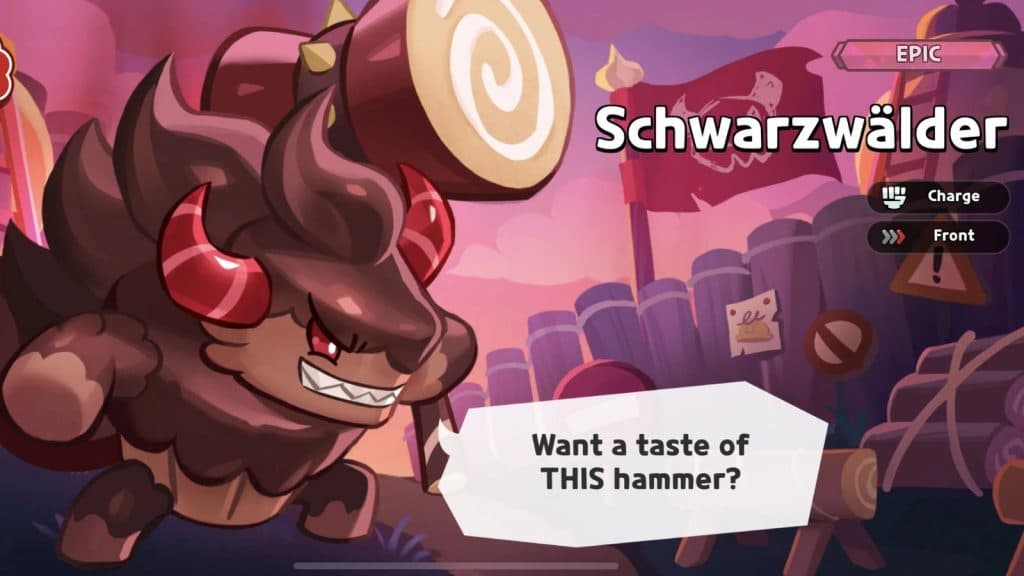 Cookie Run Kingdom Schwarzwalder Cookie