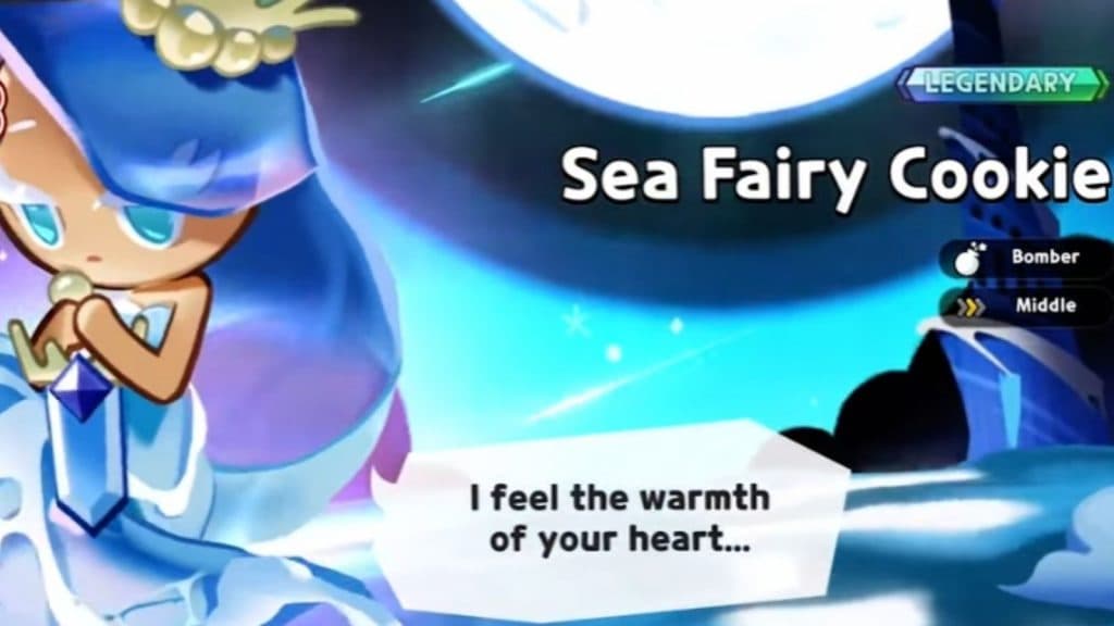 Cookie Run Kingdom Sea Fairy Cookie