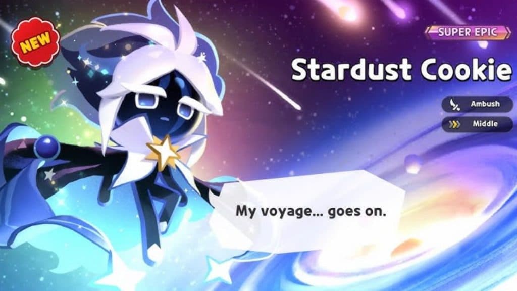 Cookie Run Kingdom Stardust Cookie