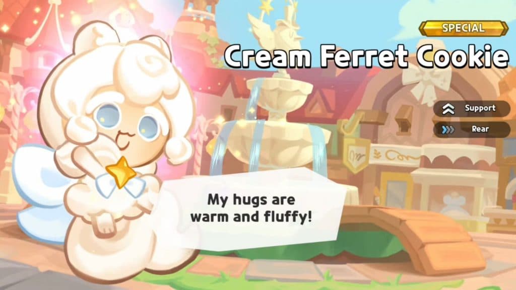 Cream Ferret Cookie Run Kingdom