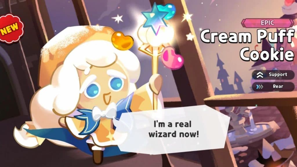 Cream Puff Cookie Cookie Run Kingdom