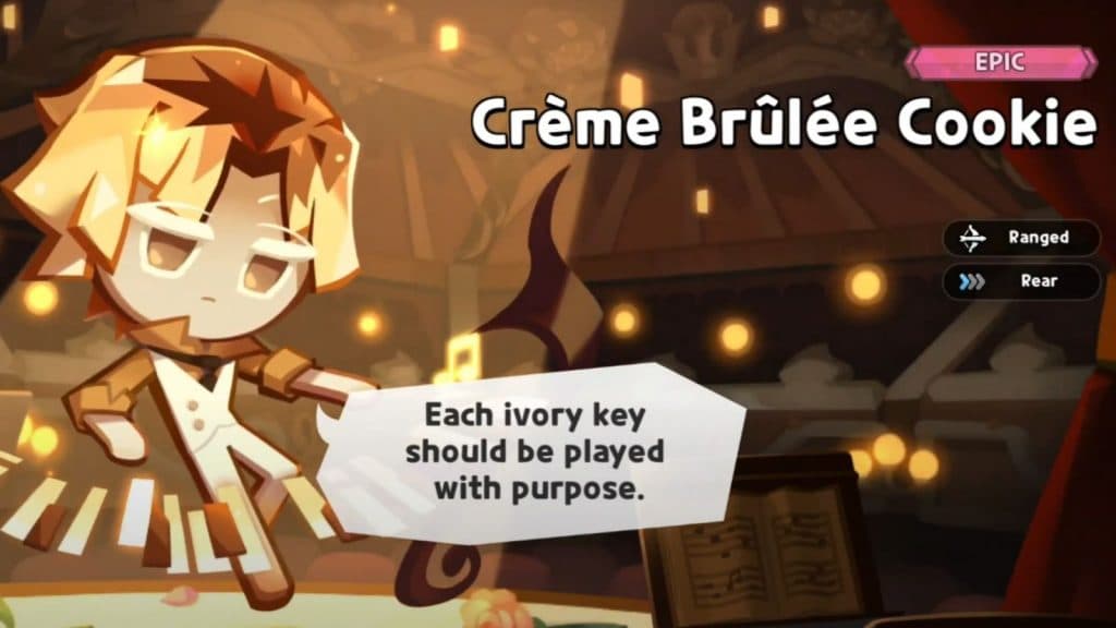 Creme Brulee Cookie Cookie Run Kingdom