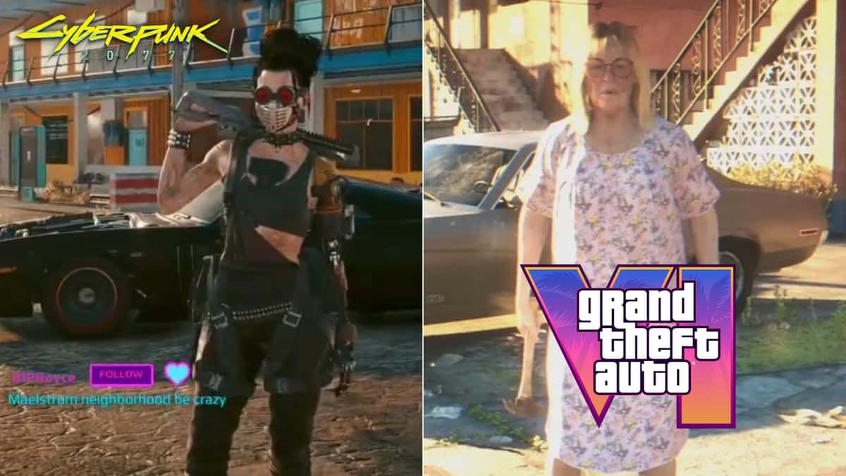 GTA 6 and Cyberpunk 2077 recreation