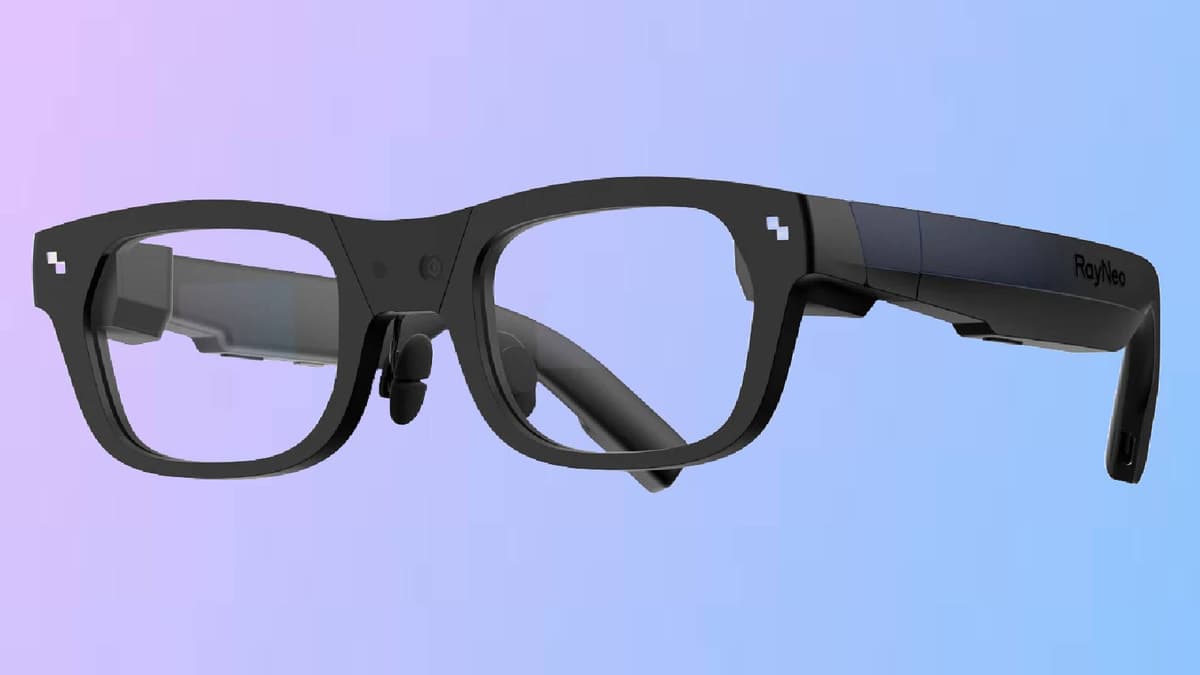 TCL RayNeo Air X2 Lite AR glasses CES 2024