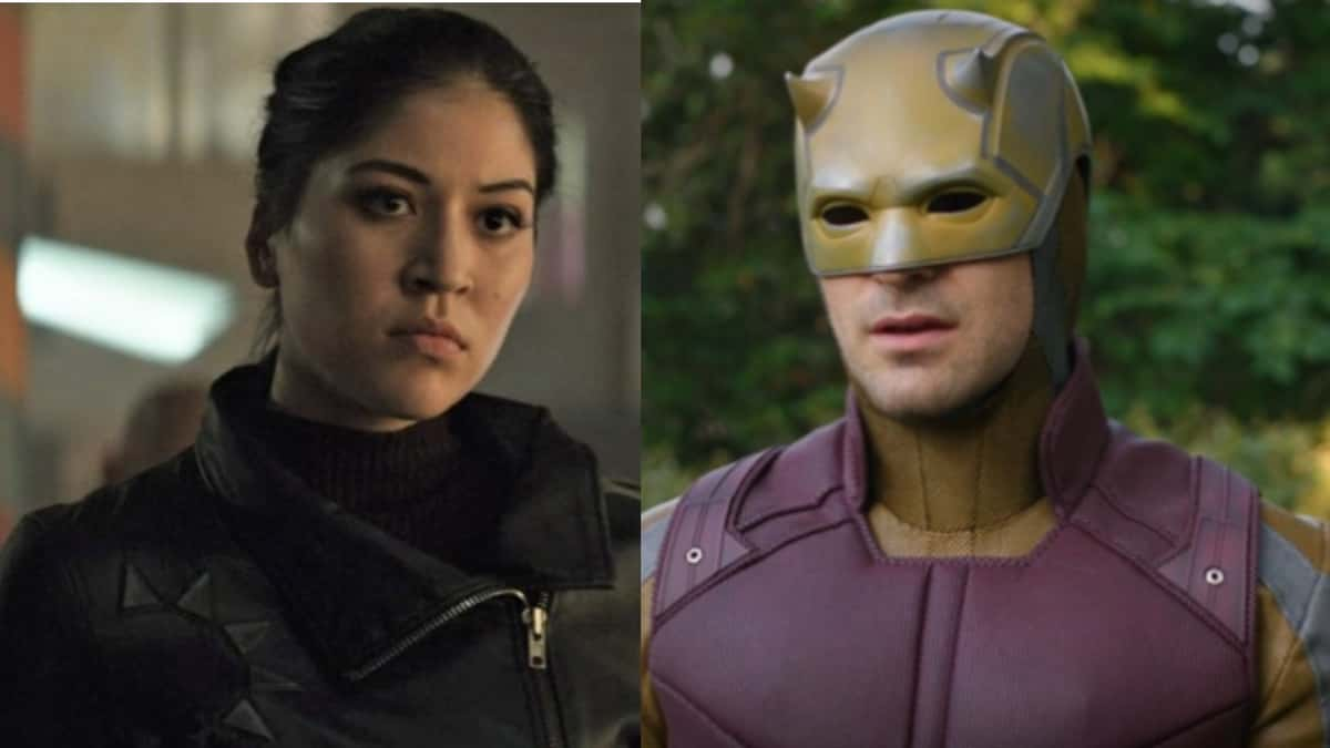 Alaqua Cox as Maya Lopez / Echo and Charlie Cox as Matt Murdock / Daredevil