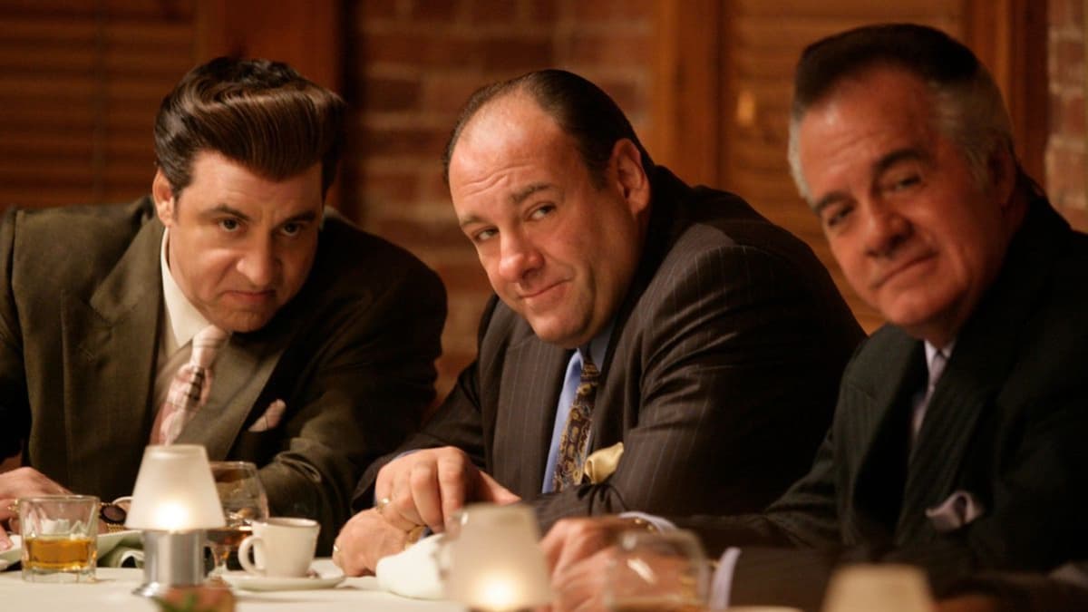 Steven Van Zandt, James Gandolfini, and Tony Sirico.