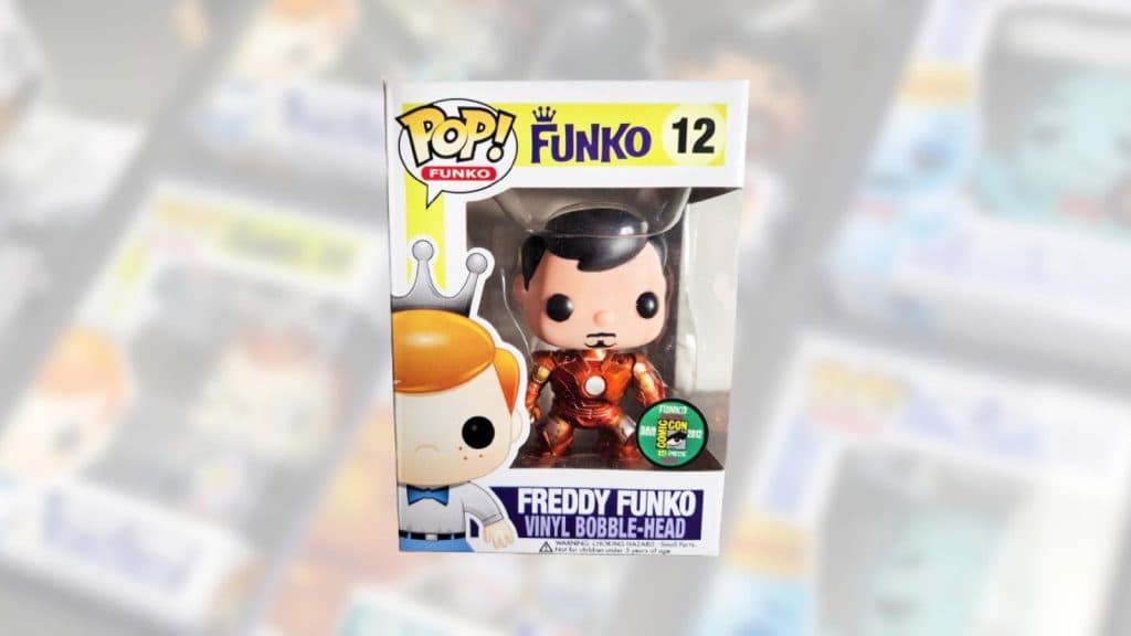 Freddy Iron Man Metallic Funko Pop