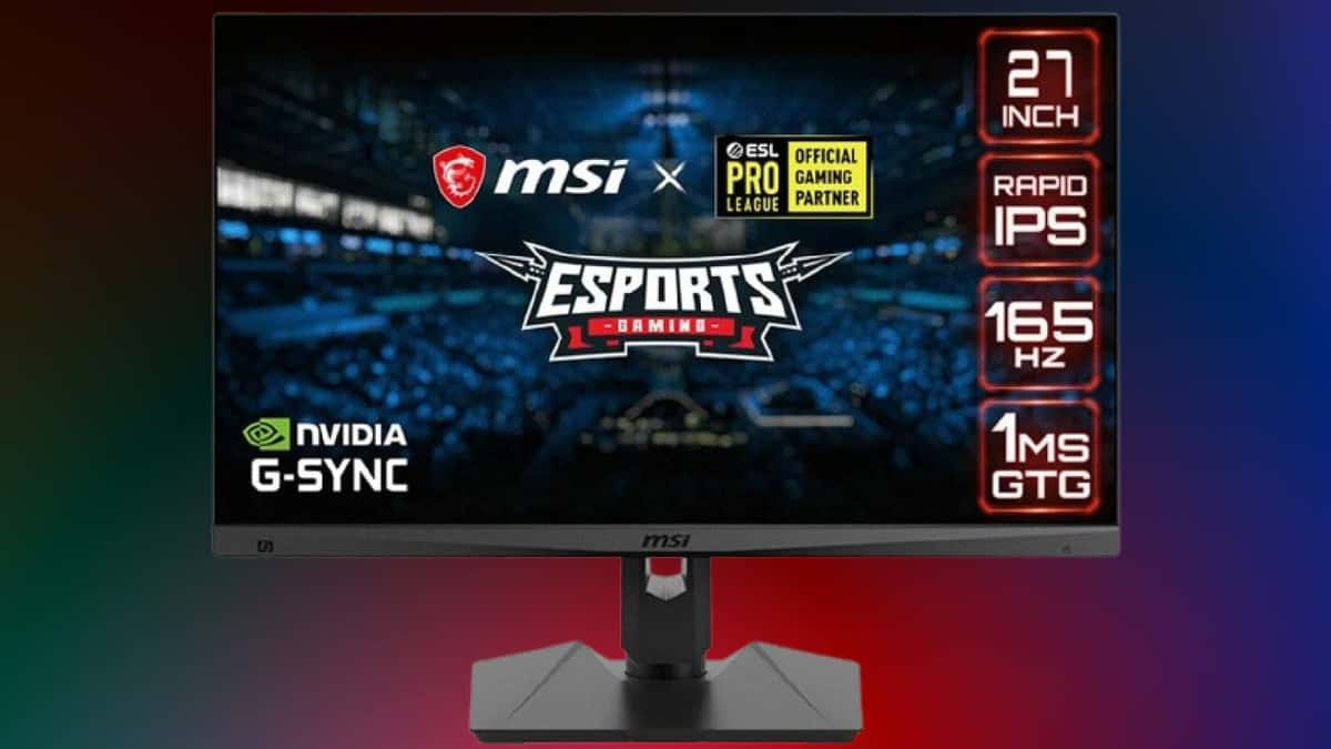 MSI Optix QHD gaming monitor