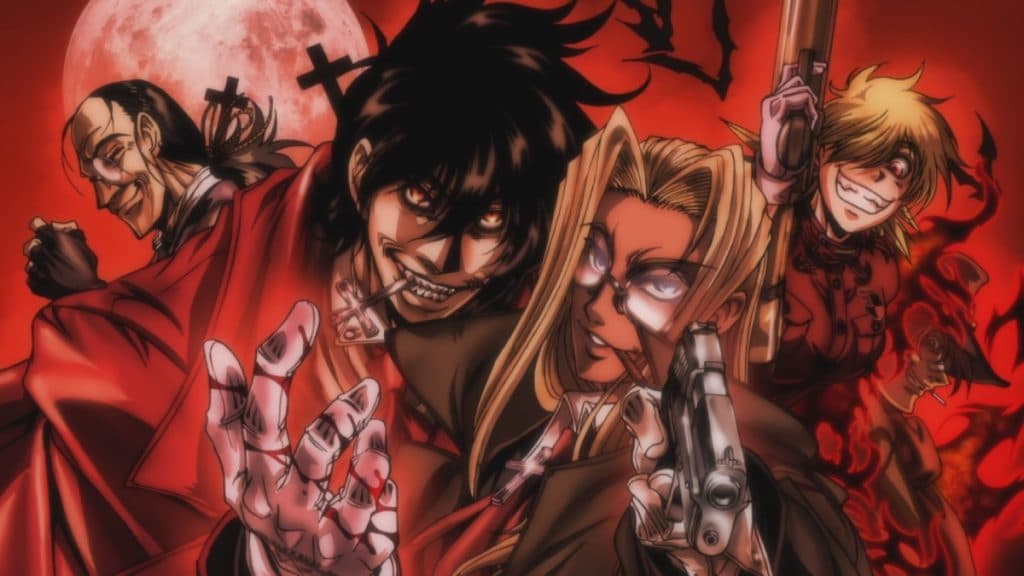 A still from the Hellsing anime