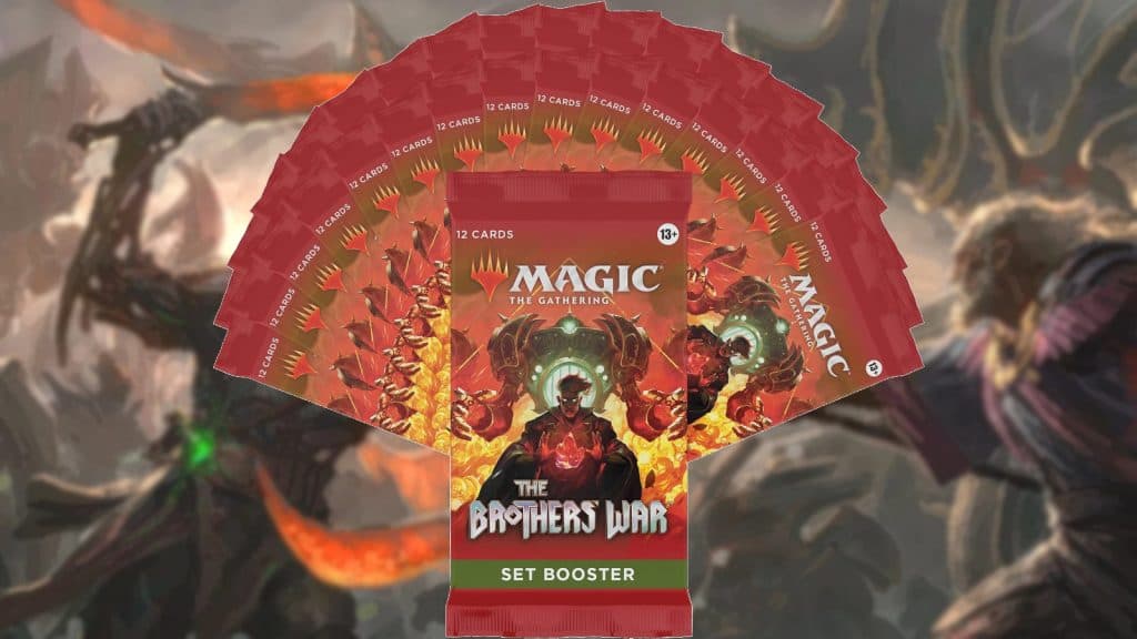 MTG Brothers' War packs