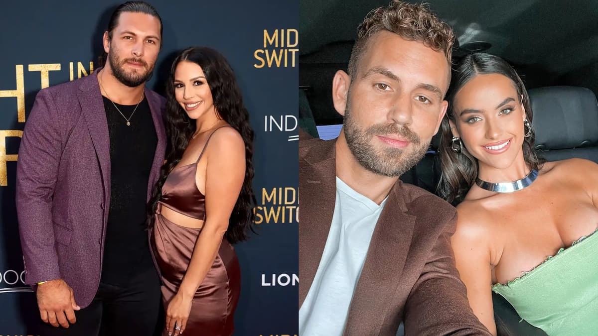 Scheana Shay, Brock Davies, Nick Viall, and Natalie Joy