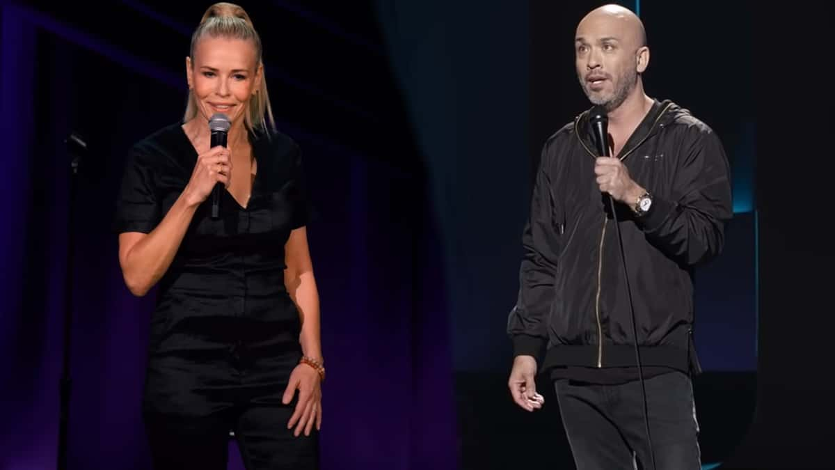 Chelsea Handler and Jo Koy at Netflix is a Joke