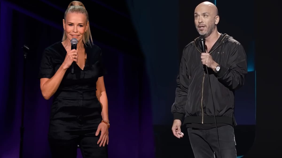 Chelsea Handler and Jo Koy at Netflix is a Joke