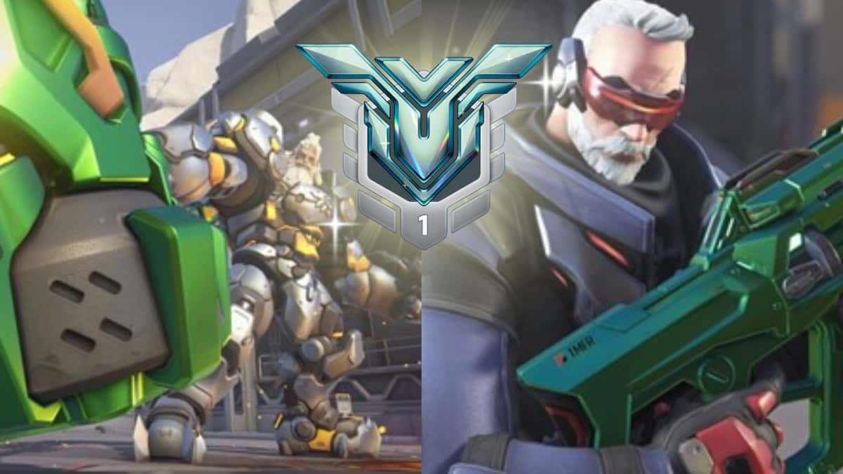 reinhardt and soldier 76 with ow2 ranked changes