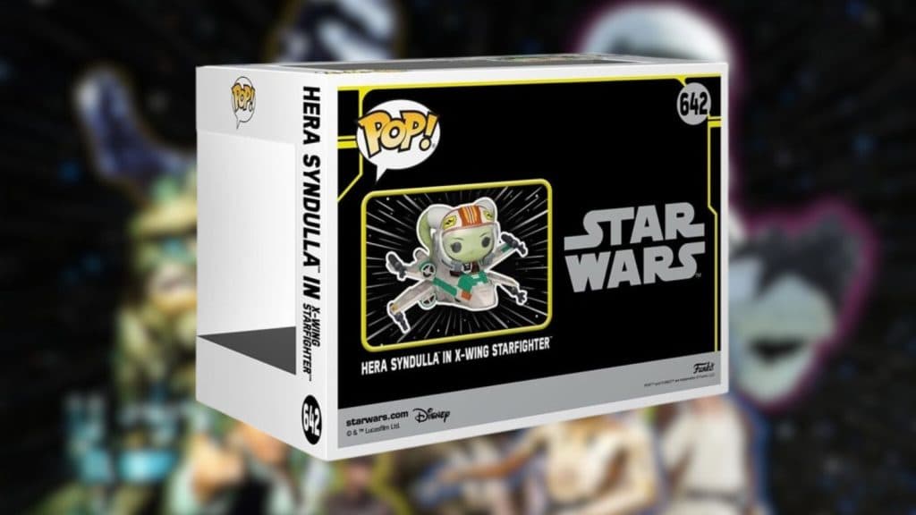 Funko Pop! Ride Super Deluxe: Star Wars Rebels Hyperspace Heroes - Hera Syndulla in X-Wing Starfighter