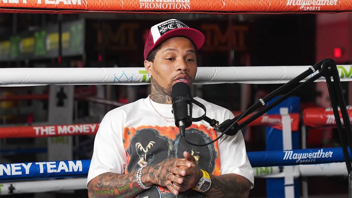 Gervonta Davis sat in the ring for NELKBoys podcast