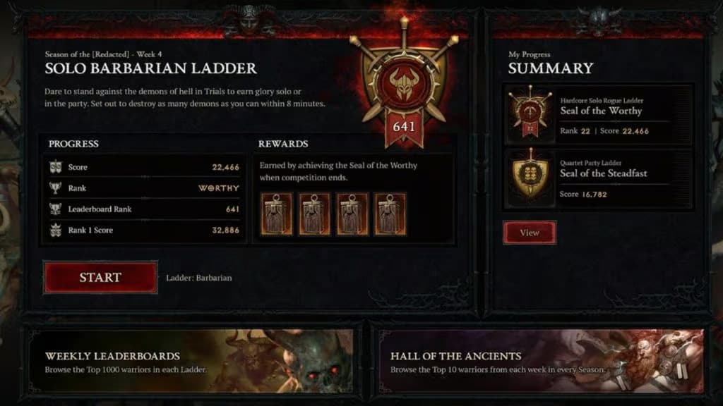 Diablo 4 Season 3 The Gauntlet