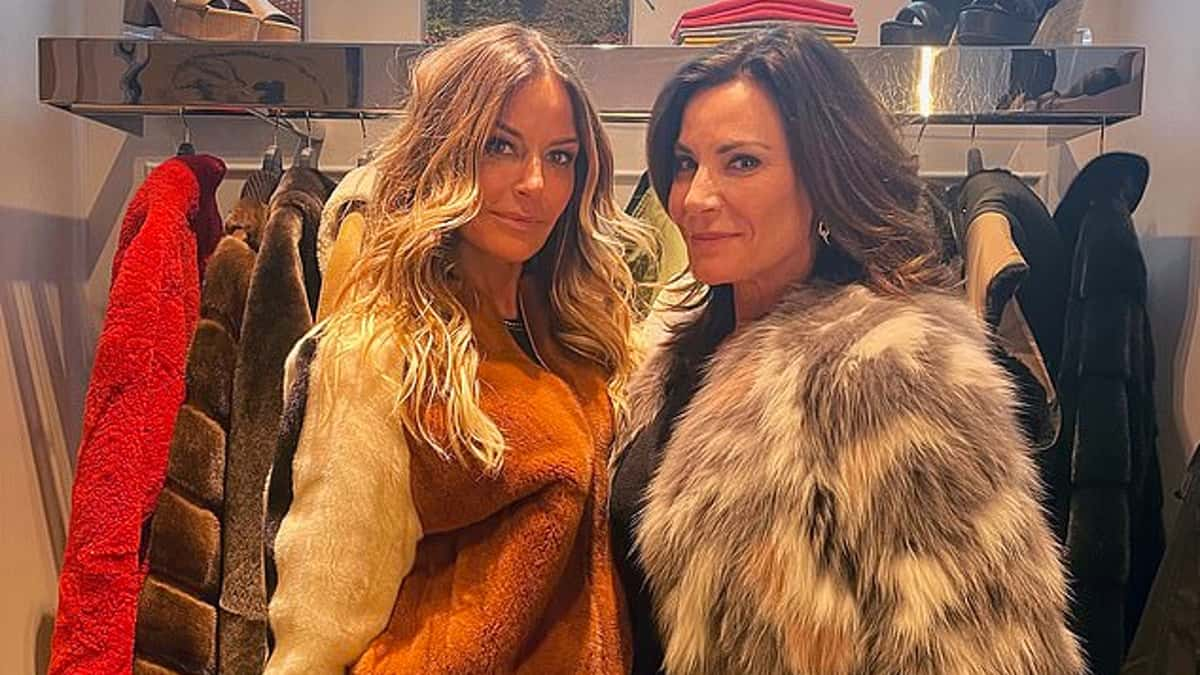 Luann de Lesseps and Kelly Bensimon RHONY