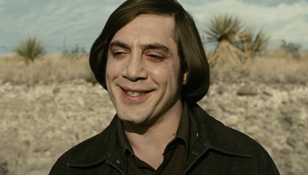 Javier Bardem in No Country For Old Men