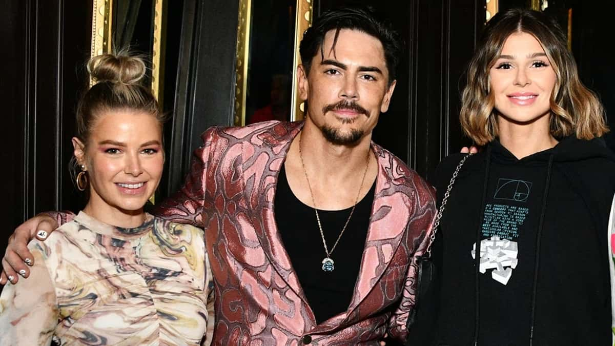 Tom Sandoval, Raquel Leviss, and Ariana Madix from Vanderpump Rules