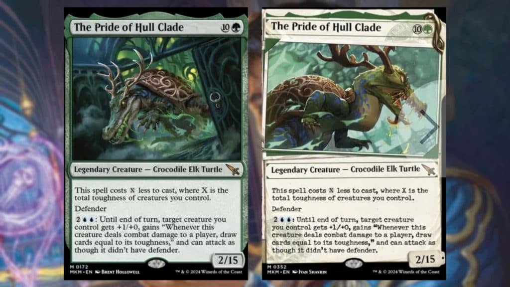 MTG Pride of Hull Clade both version