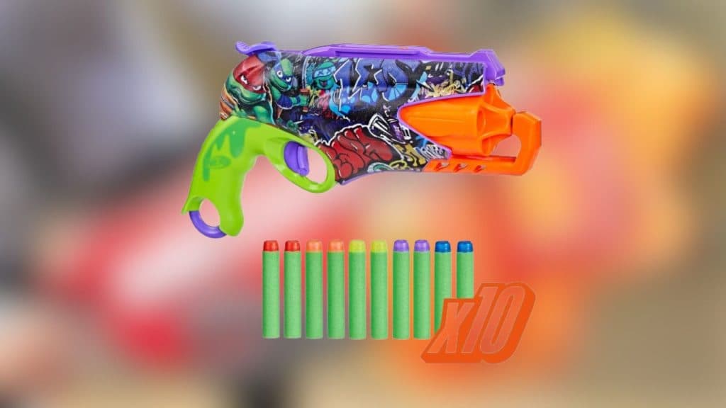 NERF Teenage Mutant Ninja Turtles Blaster