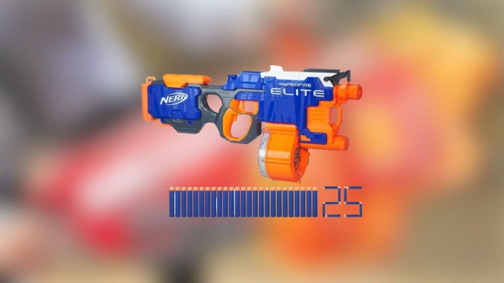 NERF HyperFire Motorized Elite Blaster