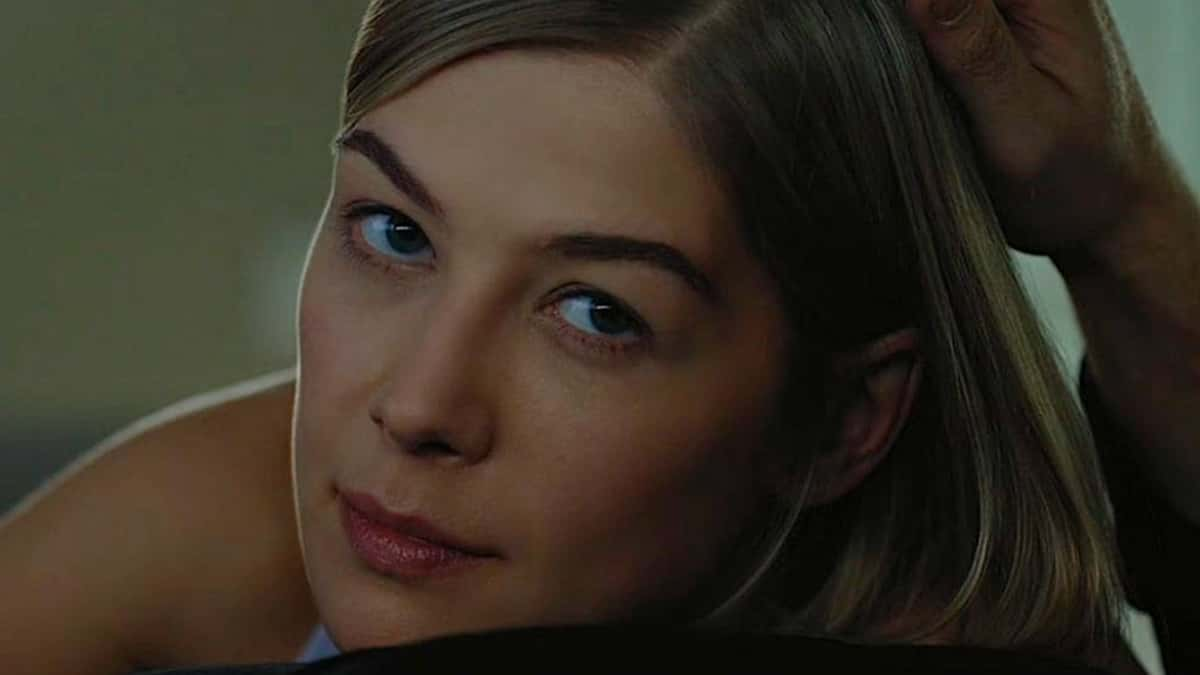 Rosamund Pike as Amy Dunne in Gone Girl