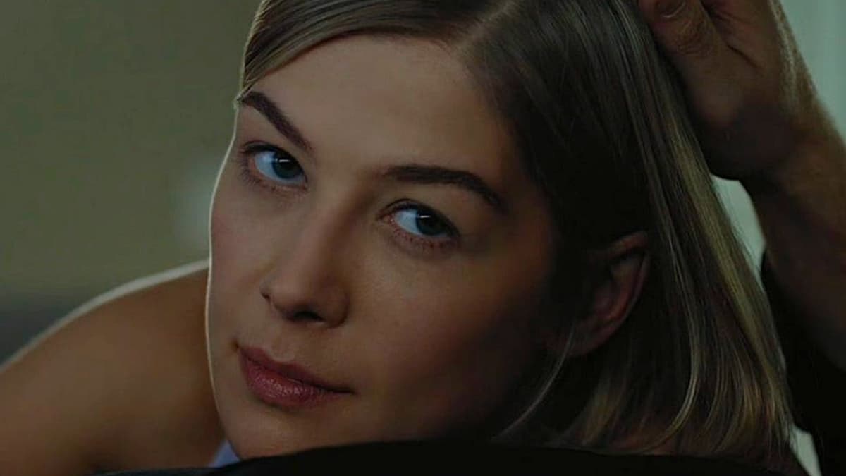 Rosamund Pike as Amy Dunne in Gone Girl