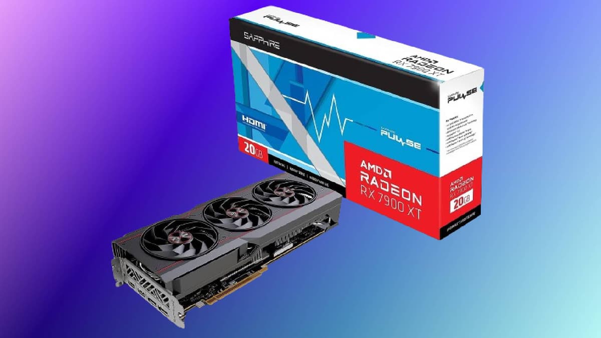 AMD Radeon RX 7900 XT with box