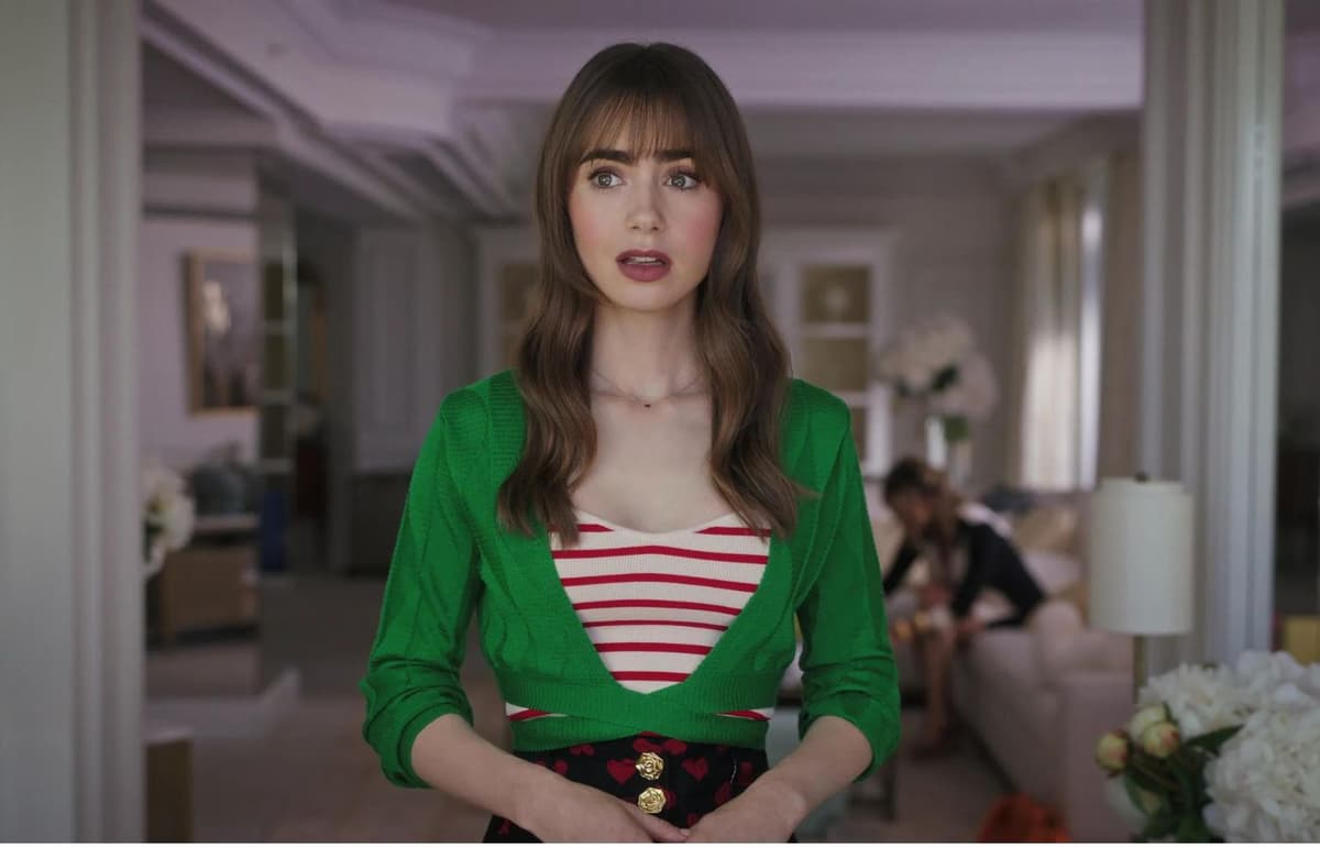 Lily Collins in Emily in Paris