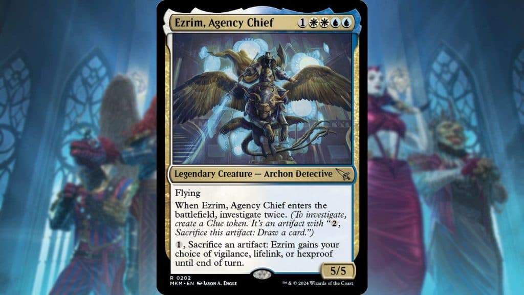 MTG Ezrim, Agency Head card