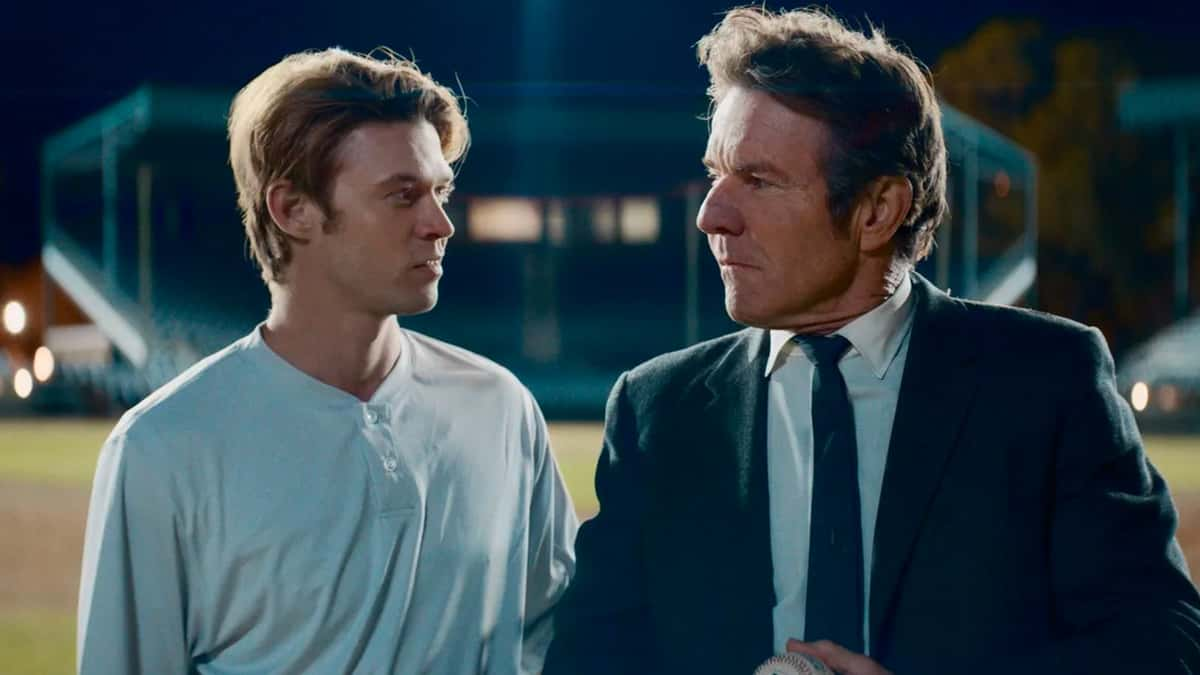 Dennis Quaid and Colin Ford in The Hill