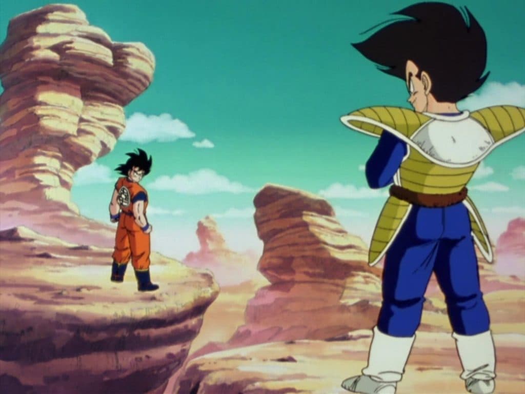 Dragon Ball Z Goku Vs Vegeta