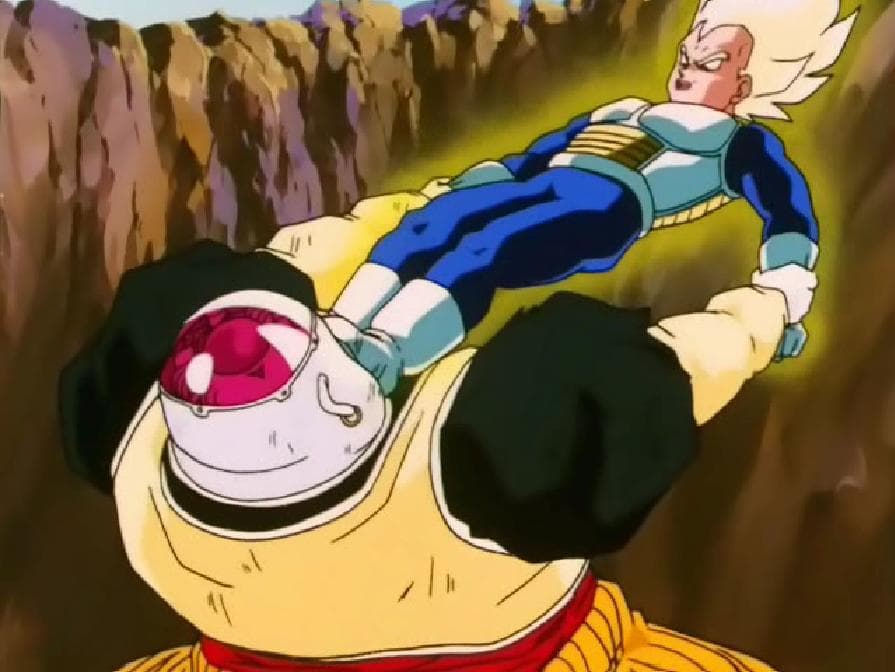 Dragon Ball Z Vegeta vs Android 19