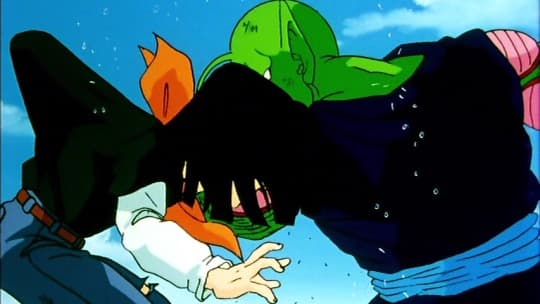 Dragon Ball Z piccolo vs android 17