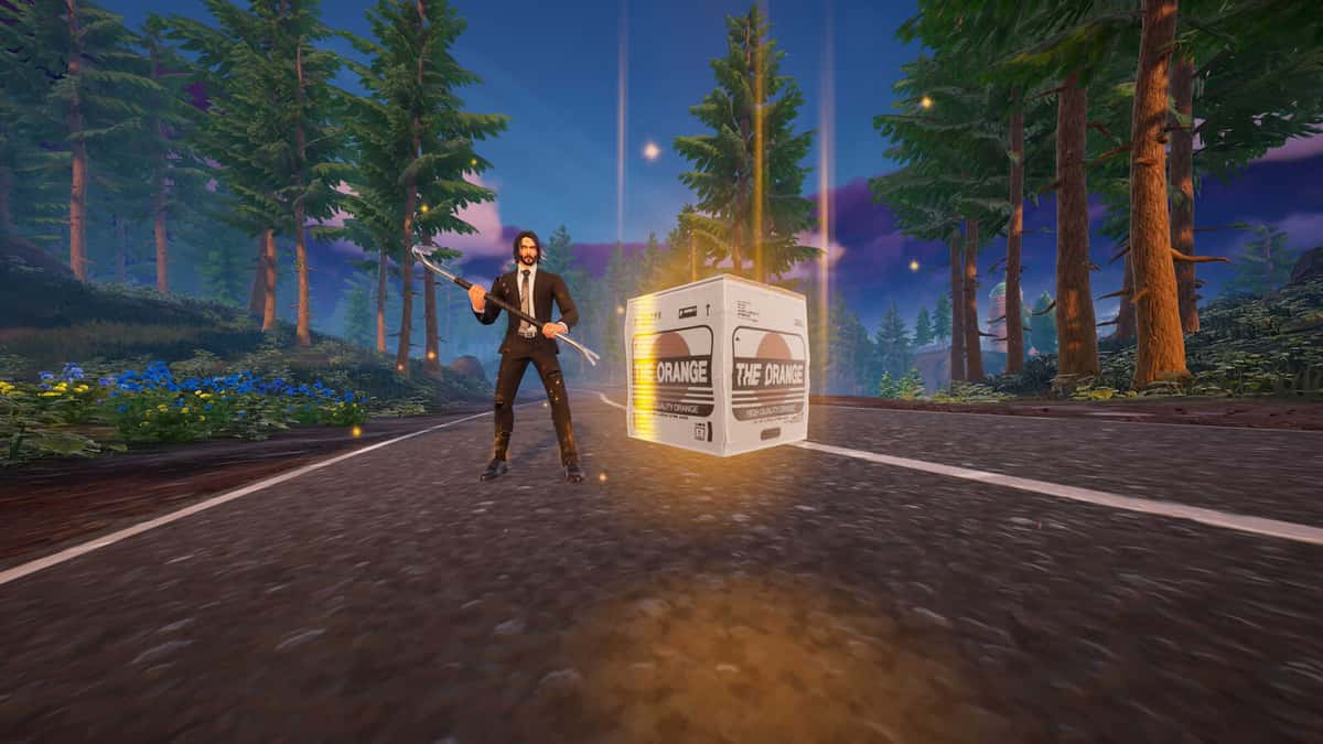 Where to find the Cardboard Box in Fortnite