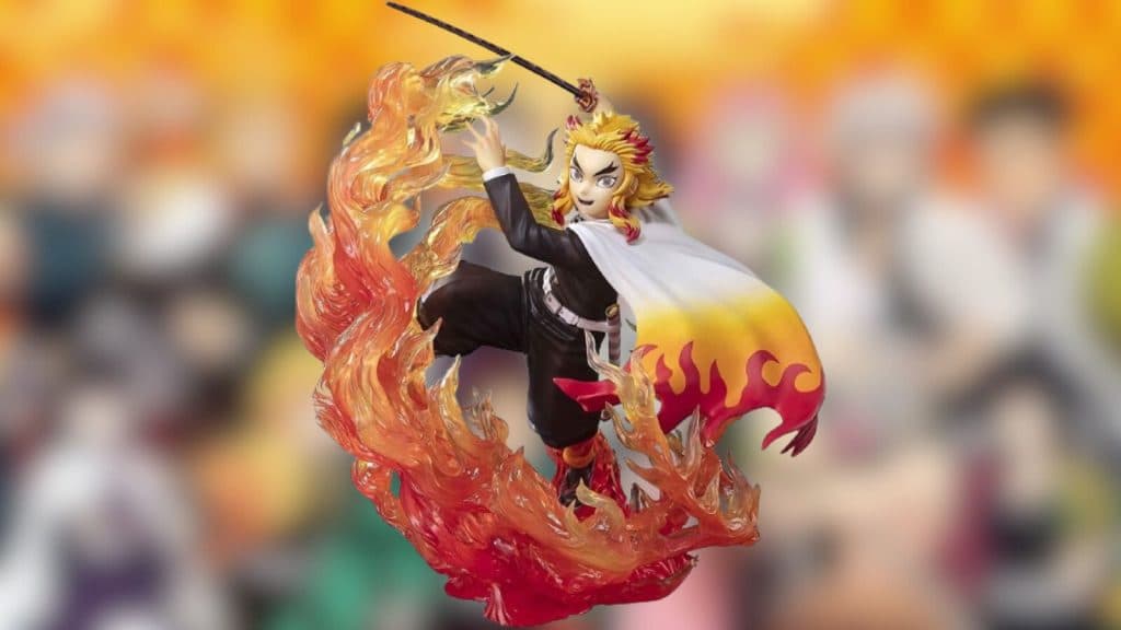 Kyojuro Rengoku Flame Breathing figure