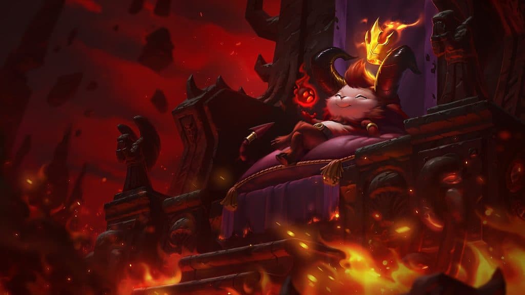 Lil Devil Teemo Splash Art