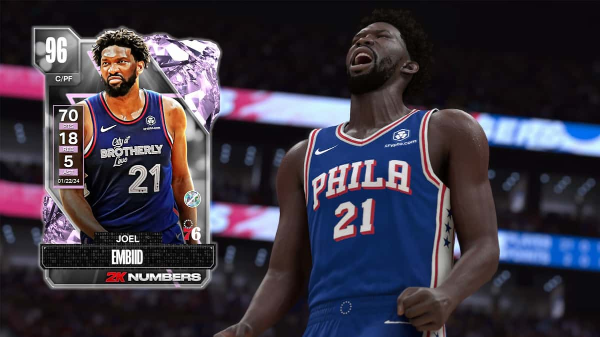 Joel Embiid 2K Numbers NBA 2K24