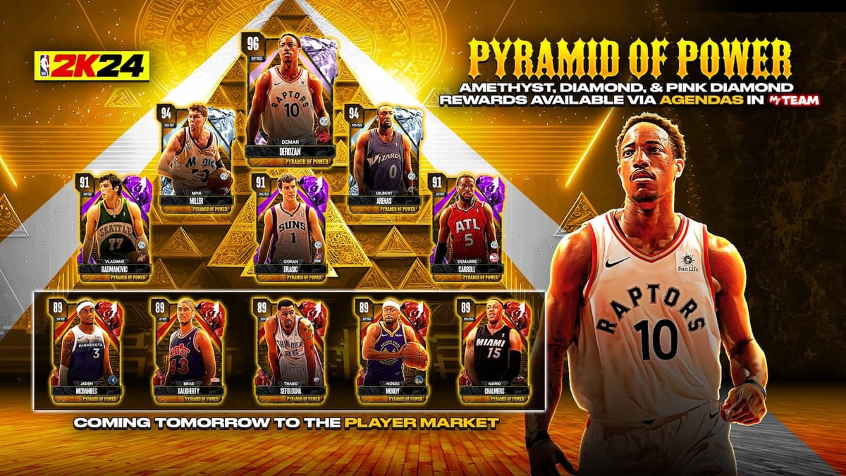 NBA 2K24 Pyramid of Power DeMar DeRozan thumb