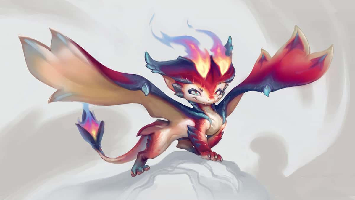 Smolder concept art league of legends