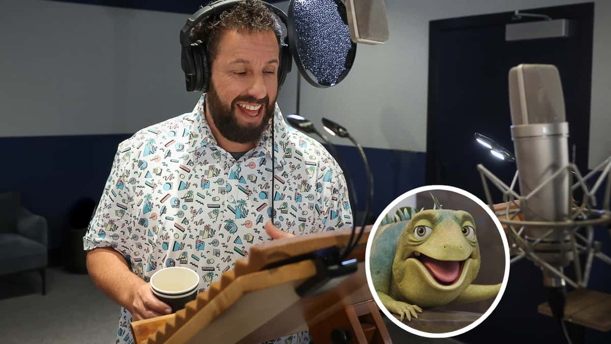 Adam Sandler voicing the character Leo.