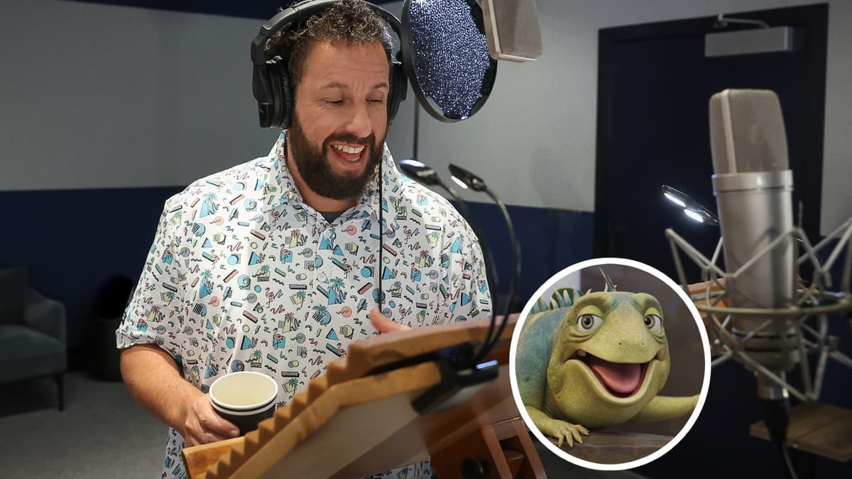 Adam Sandler voicing the character Leo.