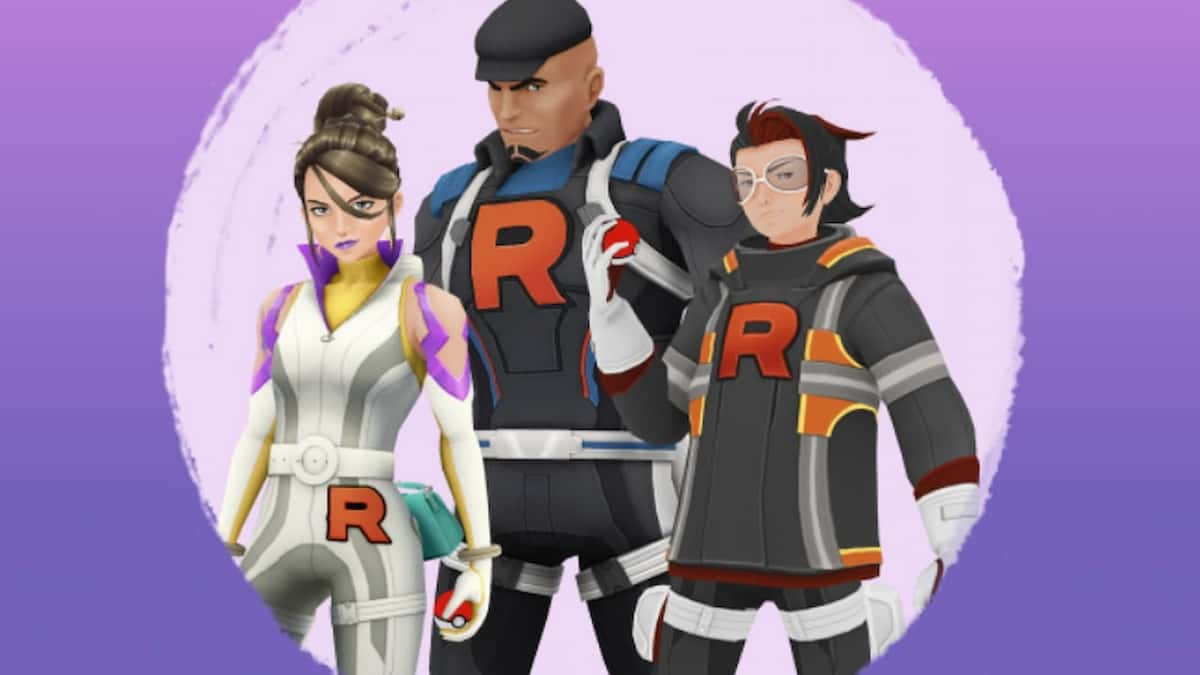 Team Rocket members in Pokemon Go